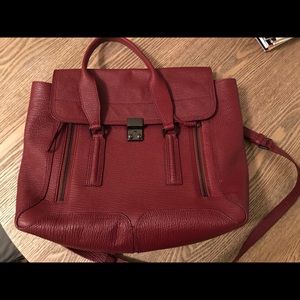 3.1 Phillip Lim Red Pashti Satchel - Large